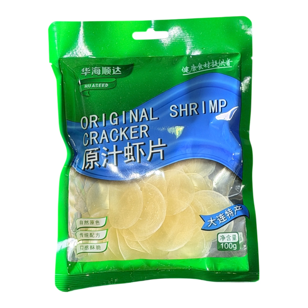 [HHSDXP] HHSD Shrimp Sllice 华海顺达原汁虾片100g