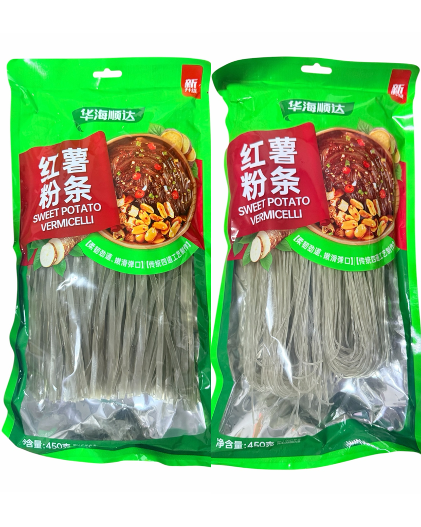 [HHSDHSFTX] HHSD Sweet Potato Vermicelli Thing 华海顺达红薯粉条450g