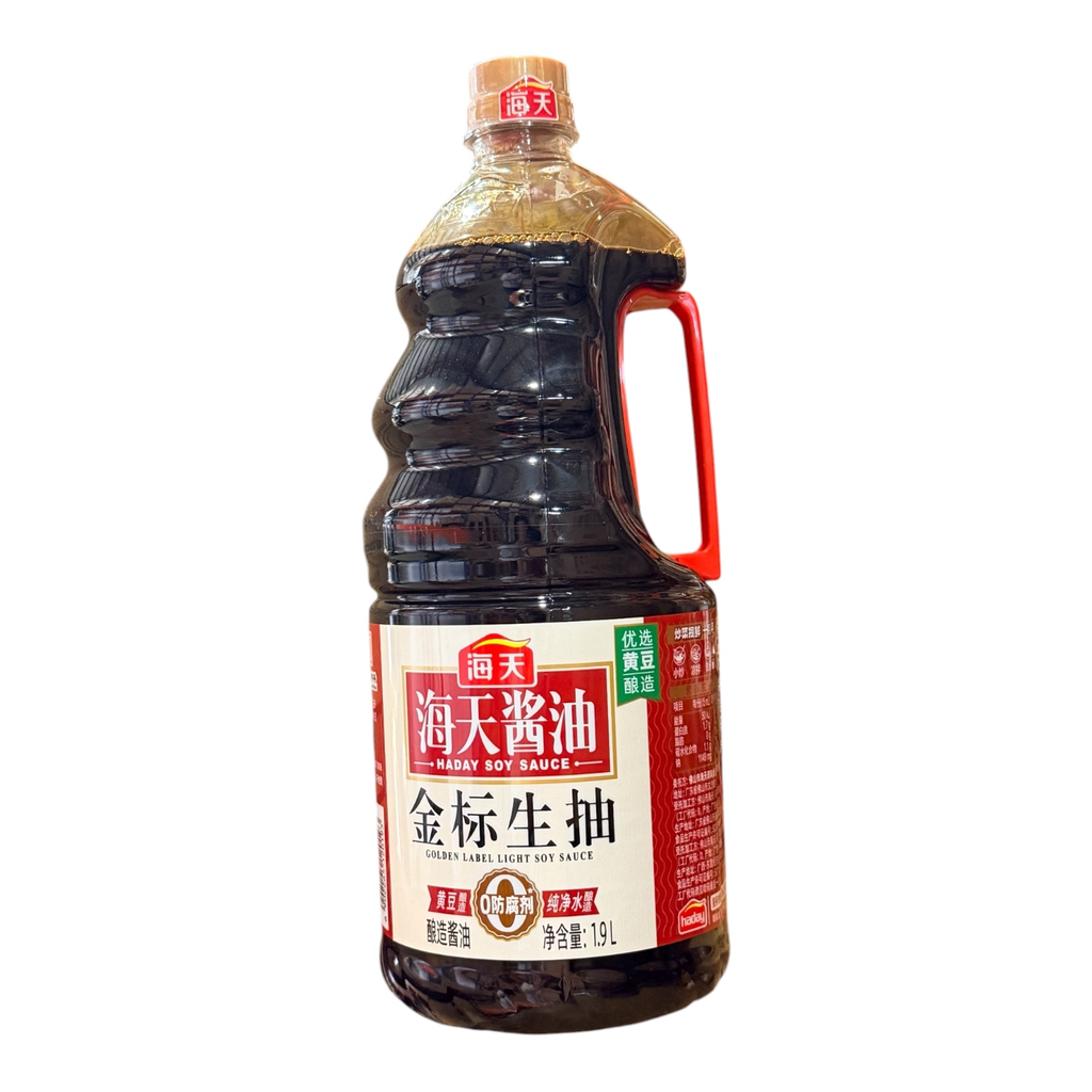 Haday G/Brand Light Soy Sauce 1.9L 海天金标生抽