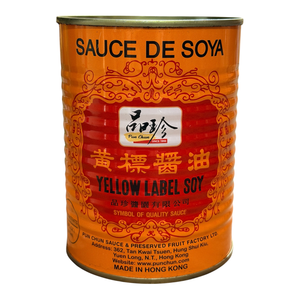 [PZHBJY] Pun Chun Yellow Label Soy Sauce 473ml 品珍黄标酱油16oz