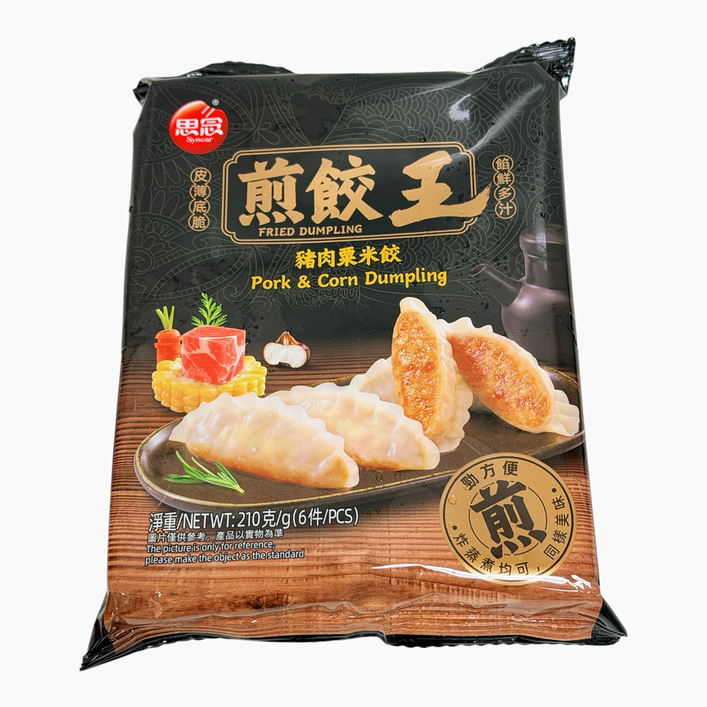 SN Corn Flav Dumpling 210g 思念玉米猪肉煎饺王