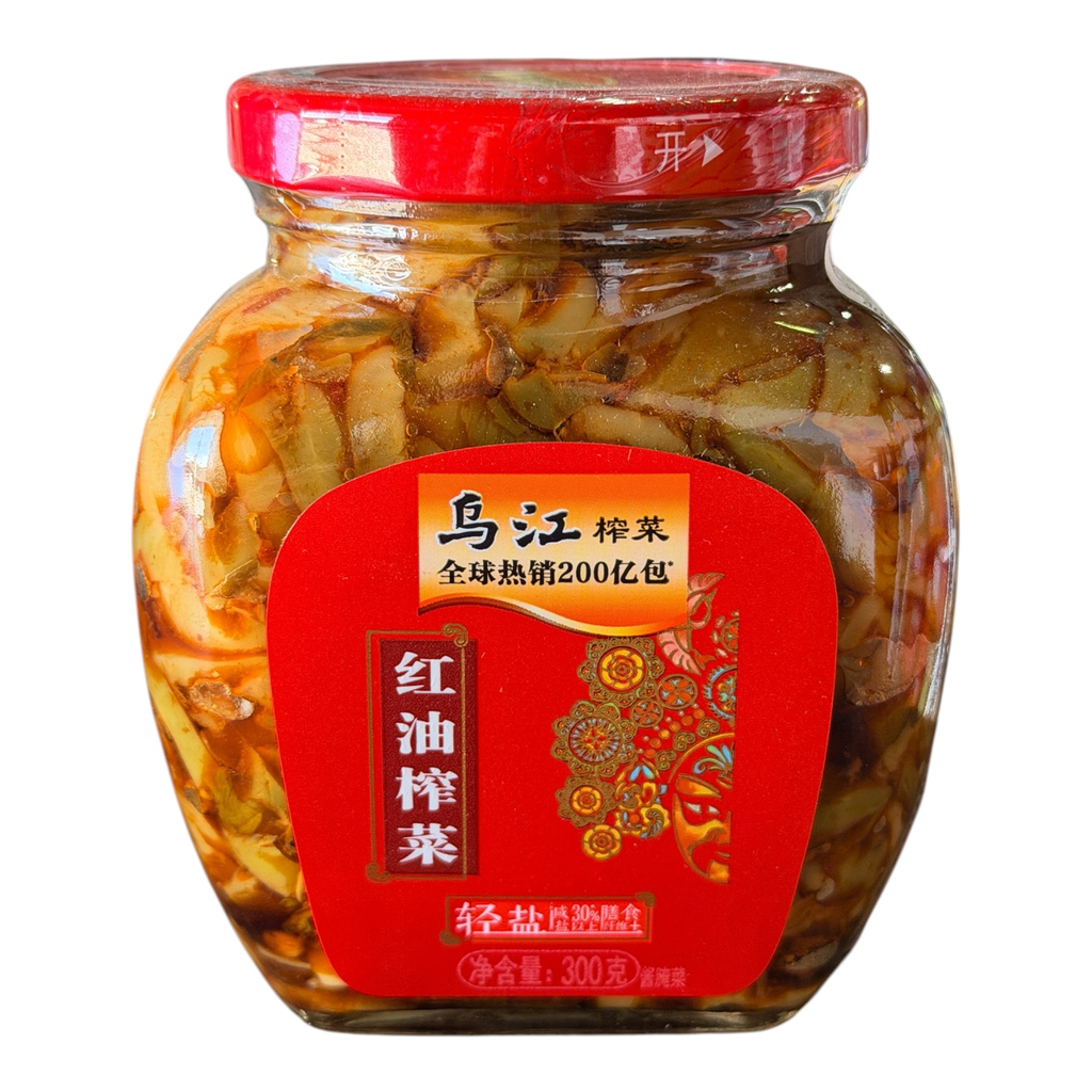 [WJHYZC] WJ Pickle in Bottle 300g 瓶乌江红油榨菜