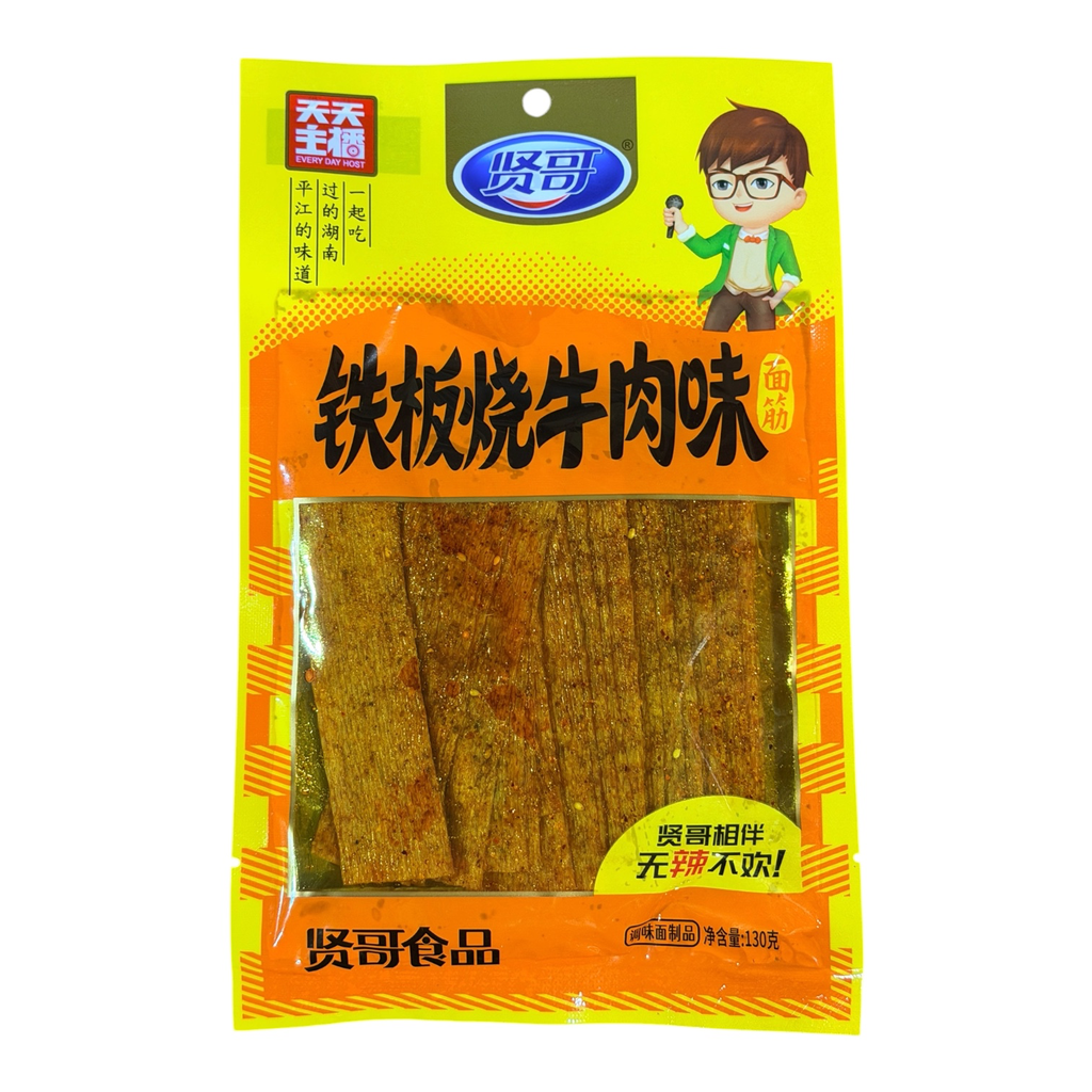 XG BBQ Flavored Snack 130g 贤哥铁板烧牛肉味