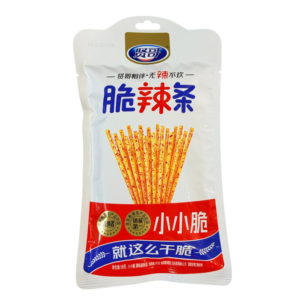 XG Spicy Thing Gluten Snack 58g 贤哥小小脆