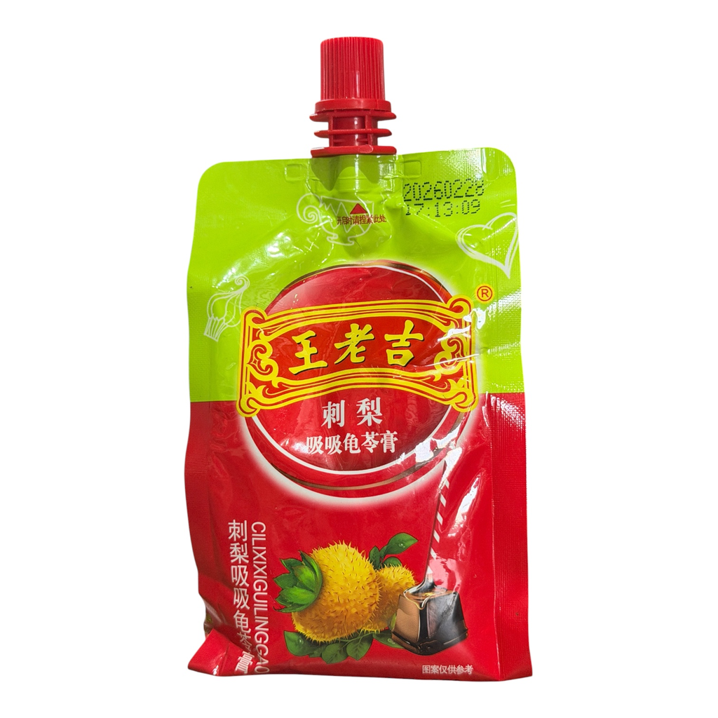 WLJ Jelly Chestnut Rose Flav 258g 王老吉吸吸龟苓膏刺梨味