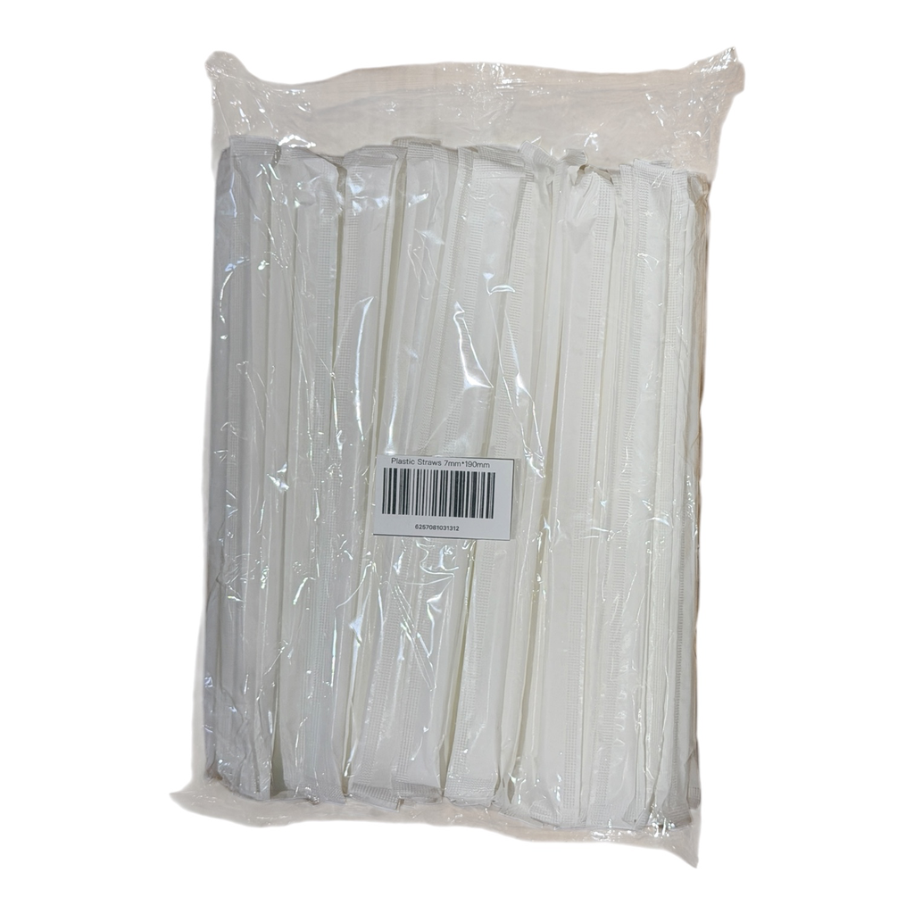 Plastic Straws 7mm*190mm