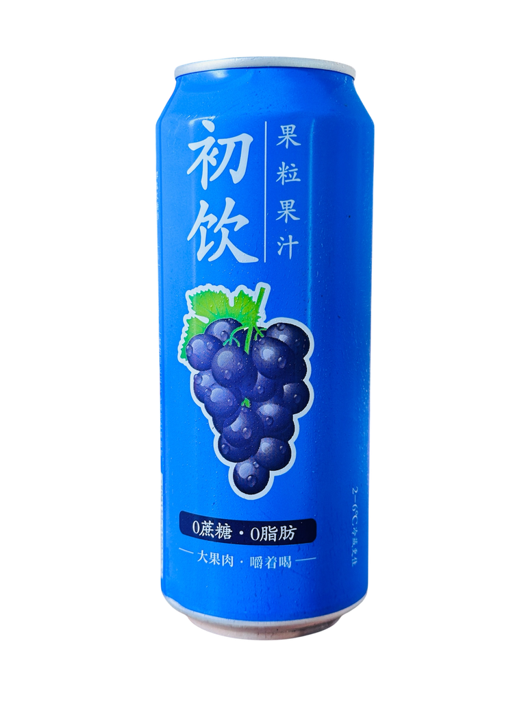 CY Grape Drink 500ml 初饮-葡萄汁果肉饮品