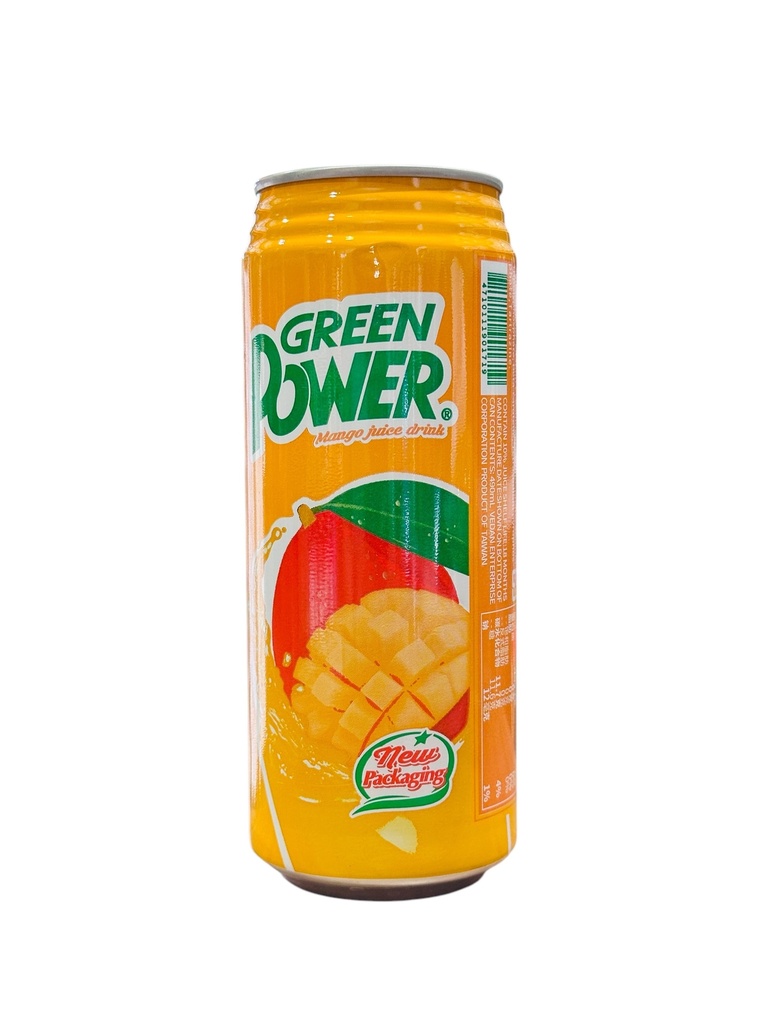 Green Power Mango Juice 490ml 绿力芒果汁