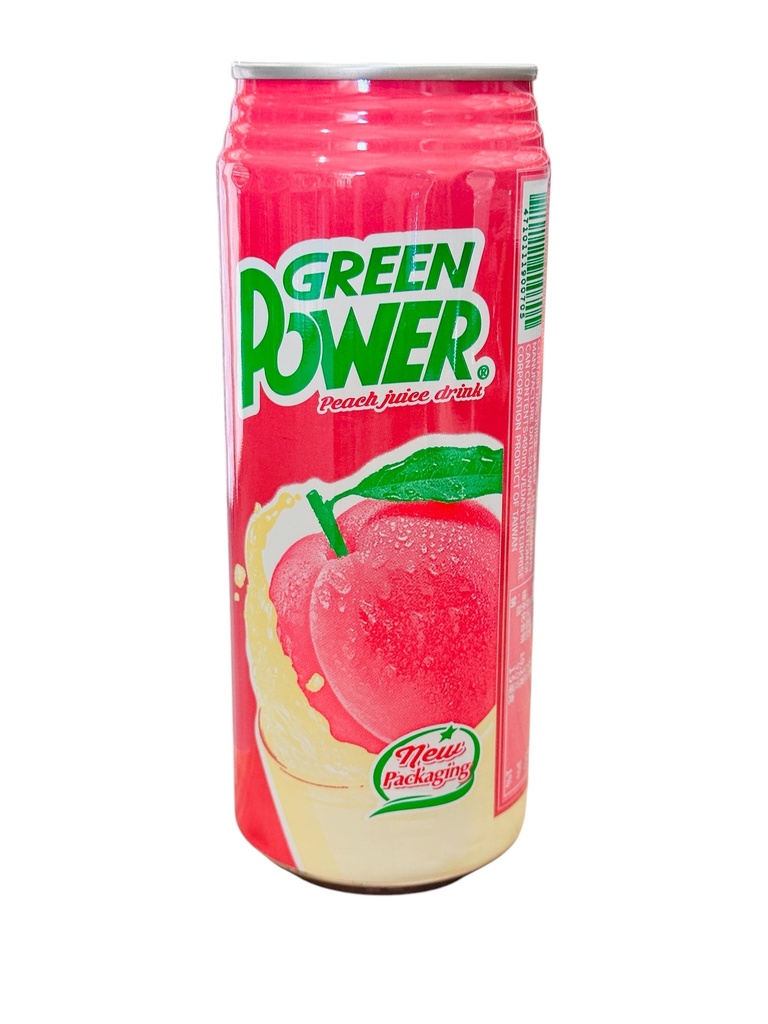 Green Power Peach Juice 490ml 绿力水蜜桃汁