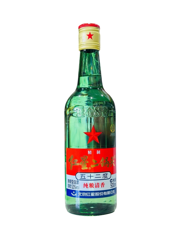 HX Liqour 500ml 52度 红星二锅头