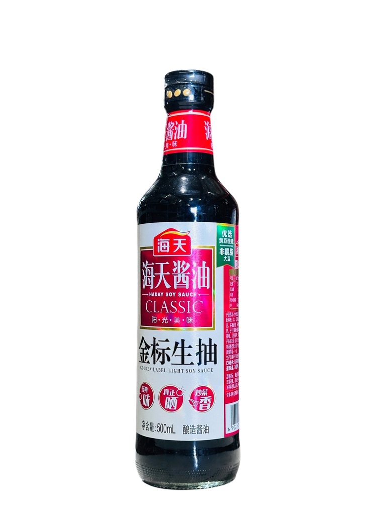 Haday G/Brand Light Soy Sauce 500ml 海天金标生抽