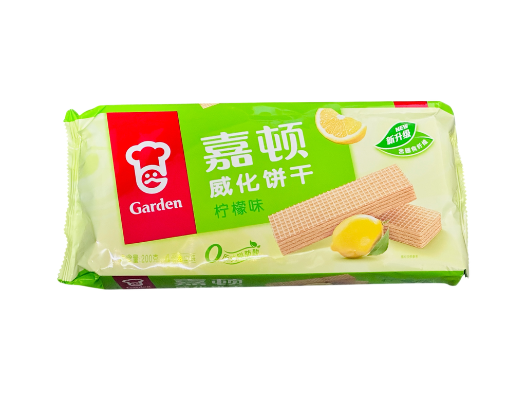 JD Lemon Wafer 200g  嘉顿柠檬味威化饼