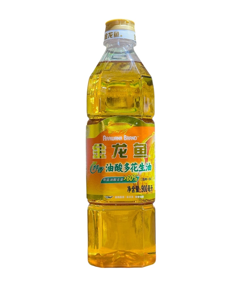 JLY Peanuts Oil 900ml 金龙鱼花生油