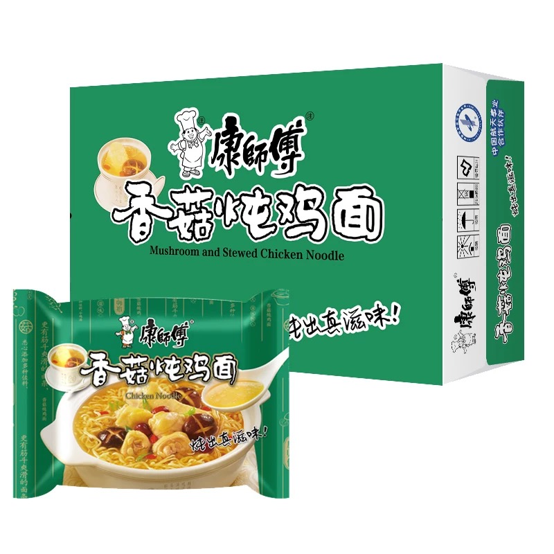 KSF Mushroom Chicken pks 101g 五入康师傅香菇炖鸡面