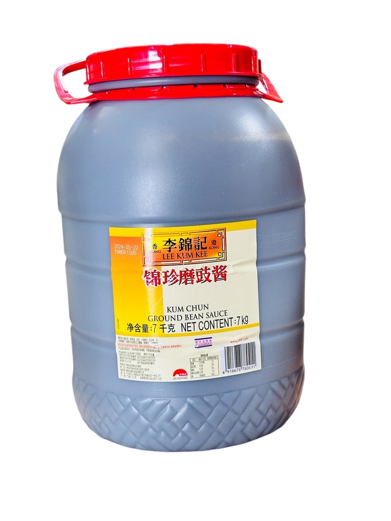 LKK Ground Bean Sauce 7kg 李锦记锦珍磨豉酱