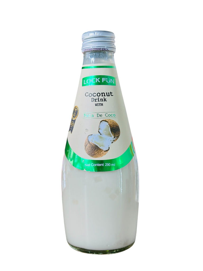 Lock Fun Coconut Fruit Drink 290ml 乐可芬椰子味