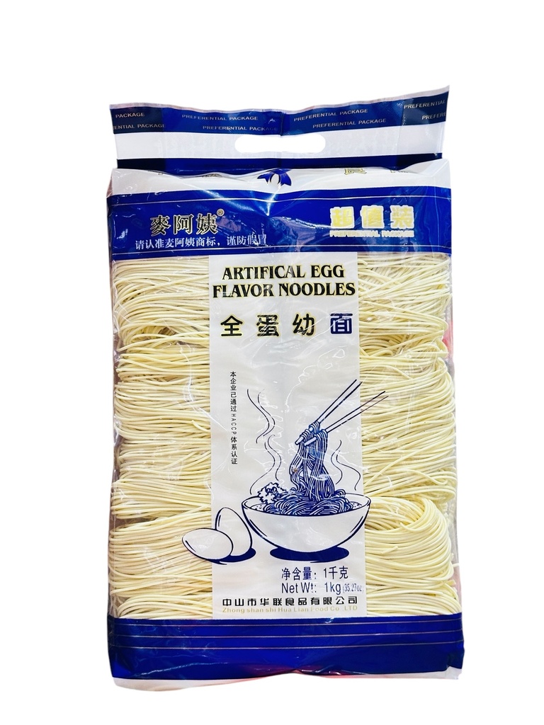MAY Thing Noodles 1000g 麦阿姨全蛋幼面