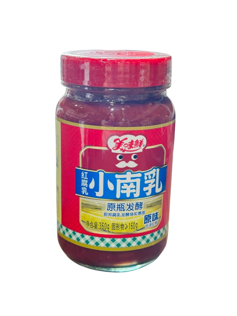 MWY Red Bean Curd 400g 美味源小南乳