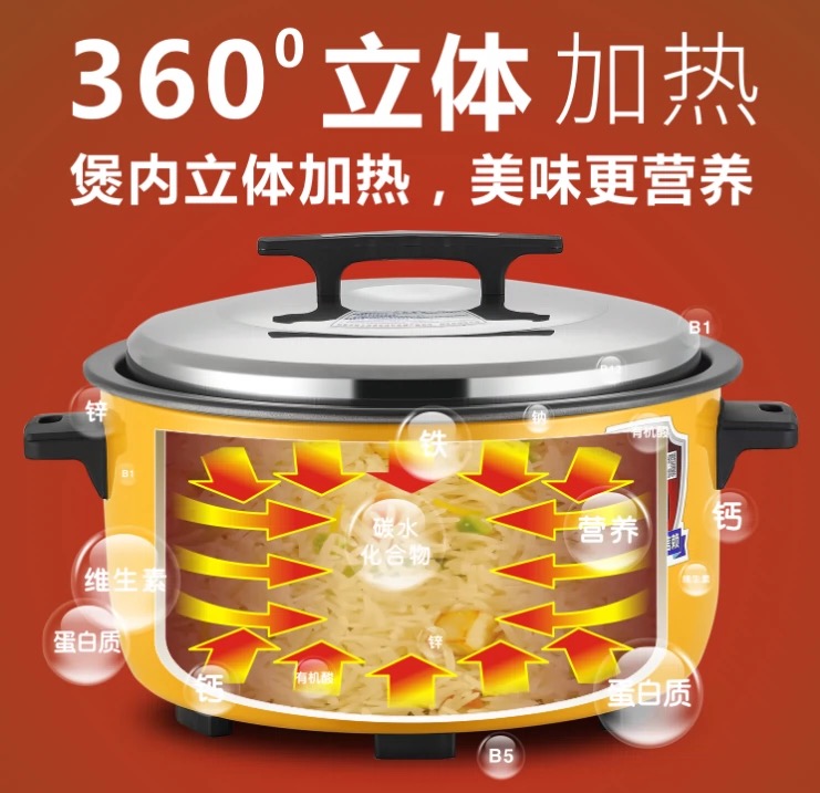 SY Electric Rice Cooker 松宜20人电饭锅 8L