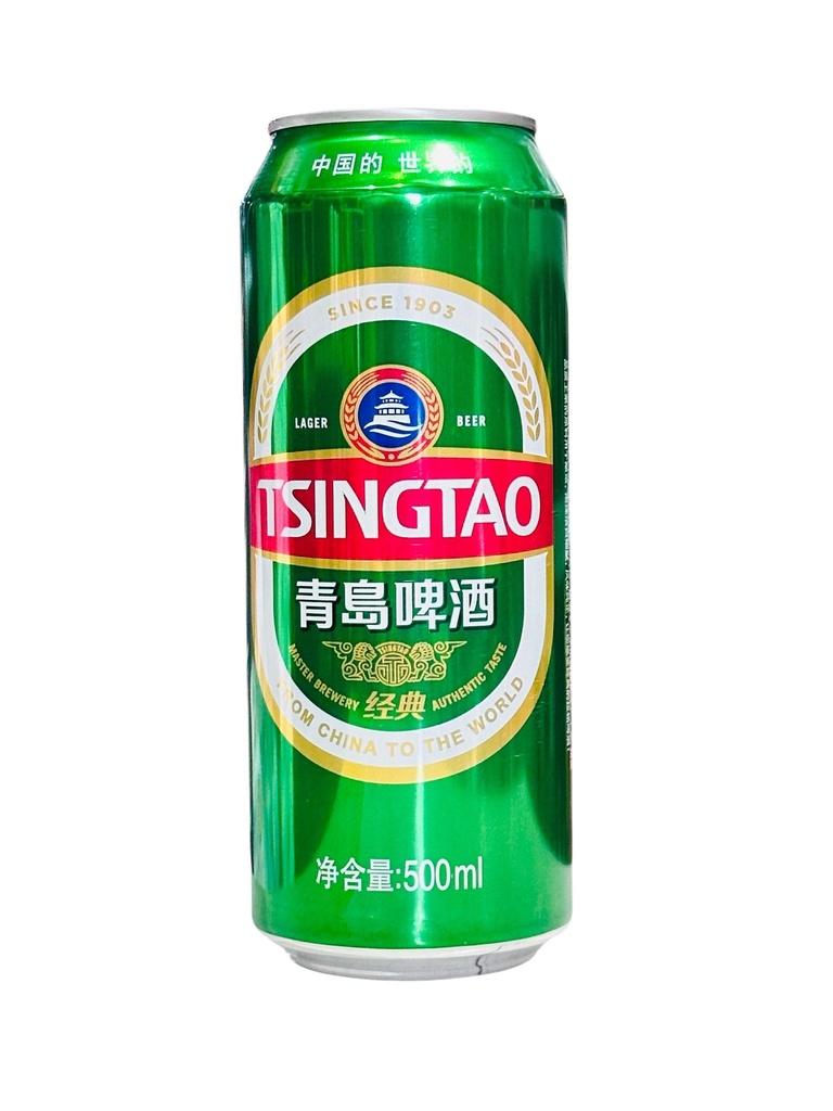 Tsingtao Beer  Can 500ml 青岛啤酒