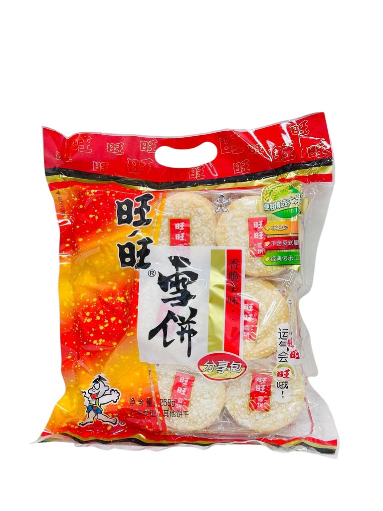 WW Snow Rice Biscuits 258g 旺旺雪饼