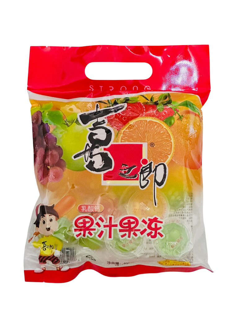XZL Fruit Flav Jelly 495g 喜之郎乳酸钙果汁果冻