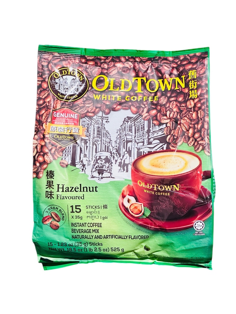 Old Town Hazelnut White Coffee 15s 旧街场榛果白咖啡