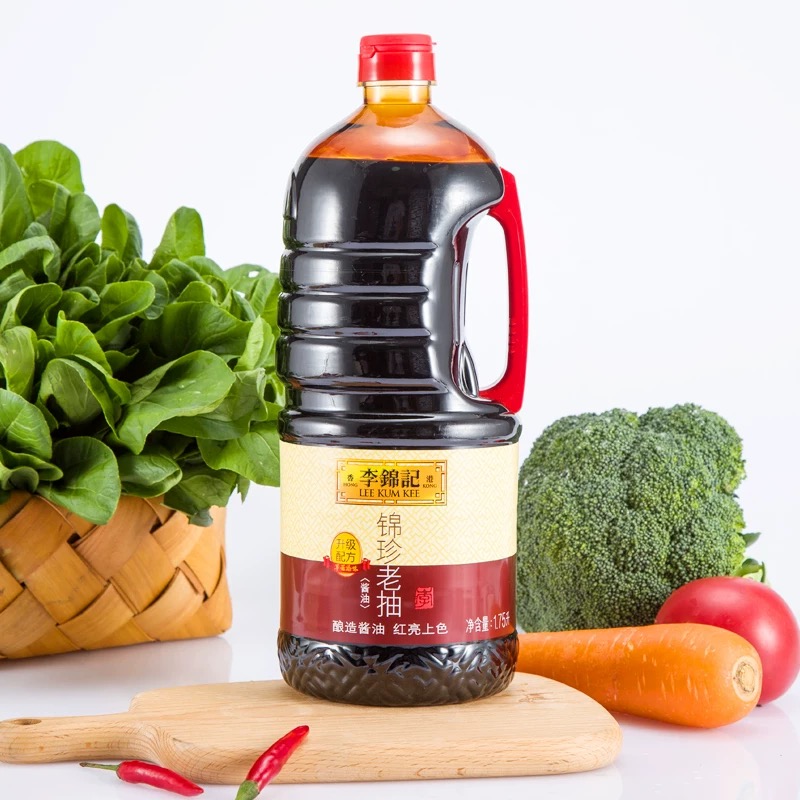 LKK Dark Soy Sauce 1.75L 李锦记锦珍老抽