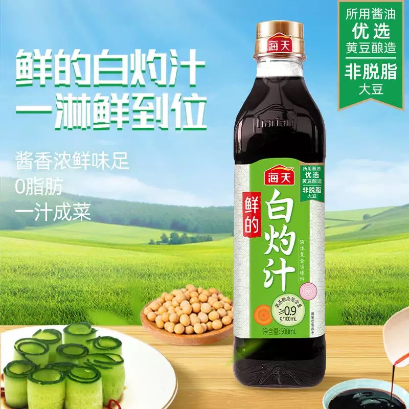 HT Sauce for Boiled Dishes 450ml 海天白灼汁