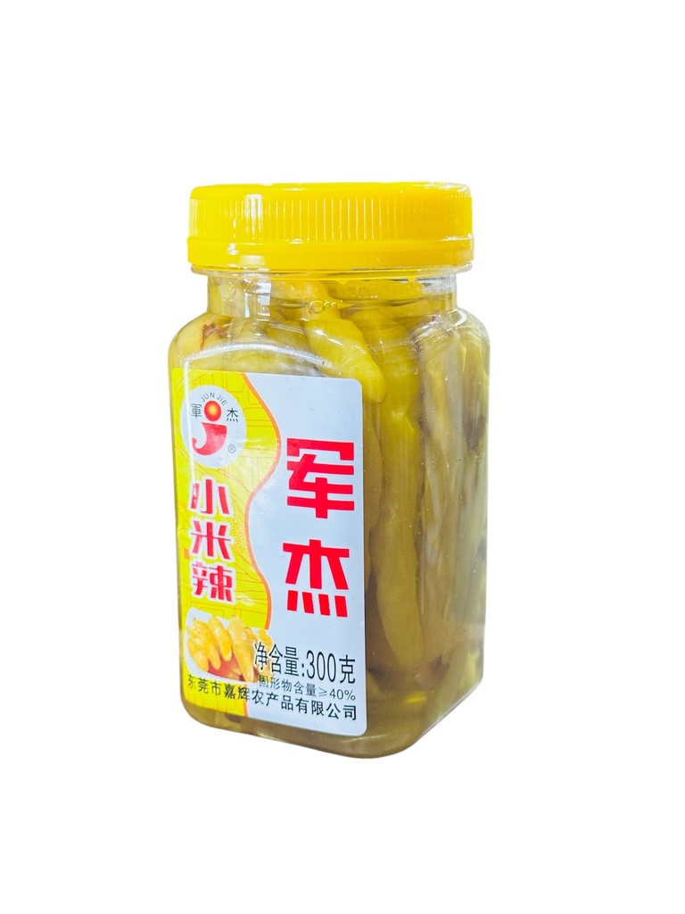 Whole Chilli in Water 军杰小米辣300g