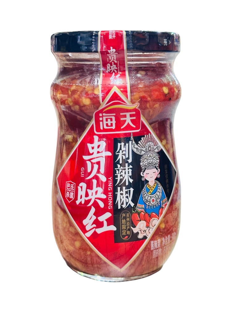 HT Chili Sauce 340g  海天贵映红剁辣椒