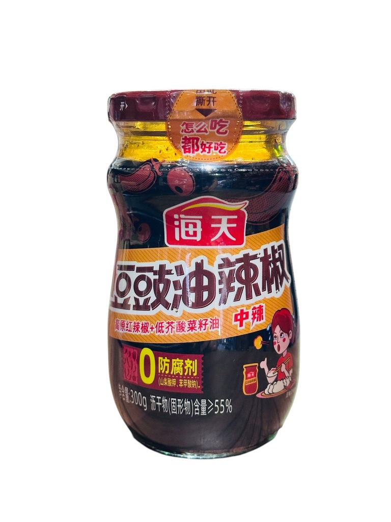 HT Chilli Soy Bean Sauce  300g  海天豆豉油辣椒