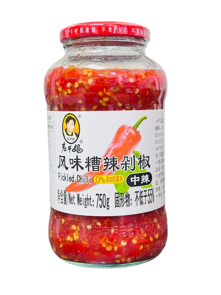 Pickled Chili 750g 老干妈风味糟辣剁椒