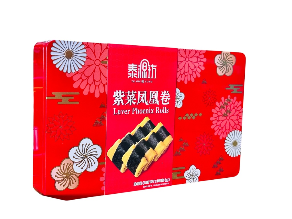 TYF Nori Flav Biscuits  300g 泰源坊紫菜凤凰卷