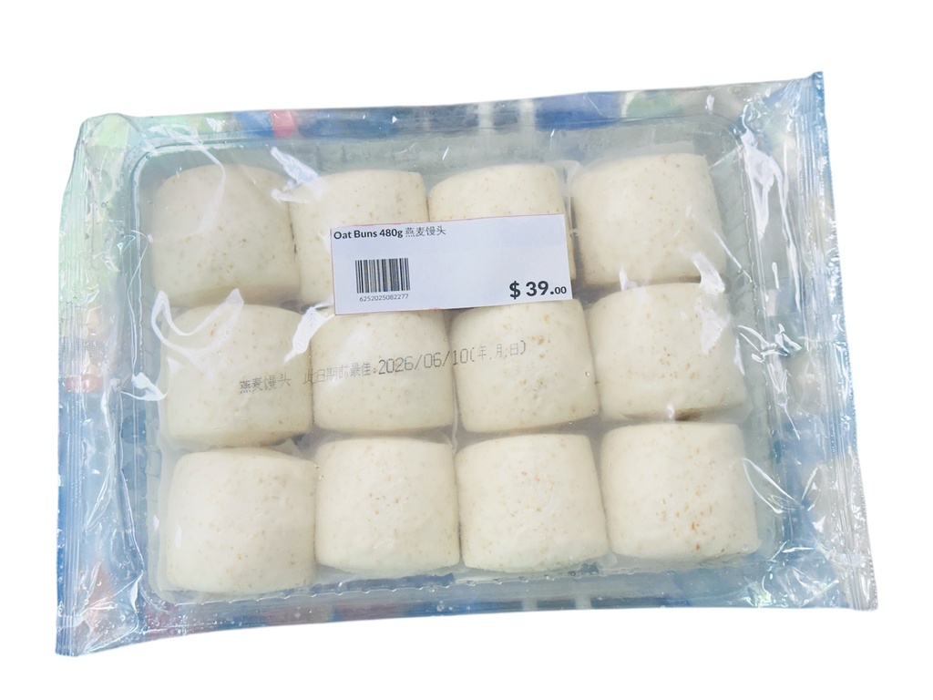 Oat Buns 480g 燕麦馒头