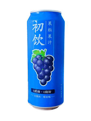 CY Grape Drink 500ml 初饮-葡萄汁果肉饮品