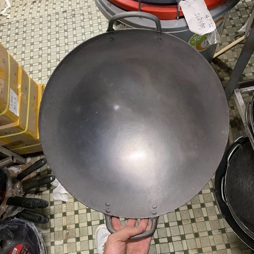 [WOK18] Wrought Iron Wok 18'' 尺4出口装熟铁锅18寸45cm