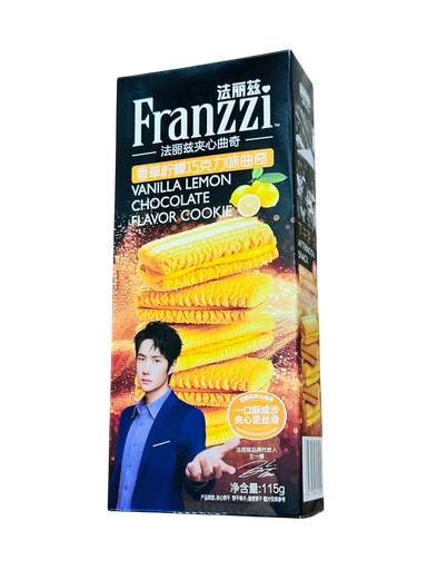 [FLZLMQKL] FLZ Lemon Flav Cookies 115g 法丽兹柠檬巧克力味曲
