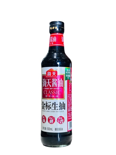 [HTJBSC500] Haday G/Brand Light Soy Sauce 500ml 海天金标生抽