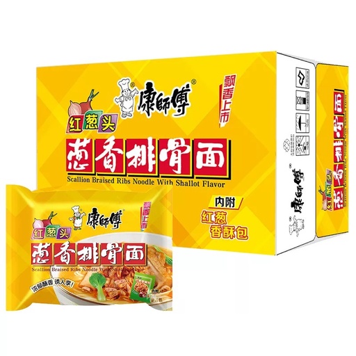 [KSFDM] KSF Chive Pork 104g 五入康师傅葱烧排骨面