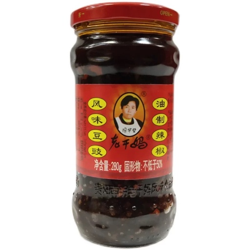 [LGMFWDC] LGM Soy Bean Pepper Sauce 280g 老干妈风味豆豉