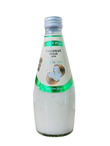 [LKFYZW] Lock Fun Coconut Fruit Drink 290ml 乐可芬椰子味