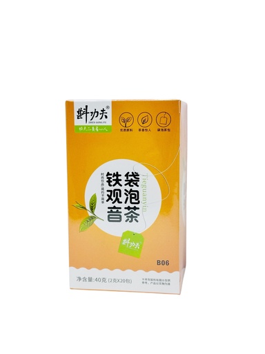 ZGF TieGuanyin Tea 40g斟功夫铁观音(B06)袋泡茶