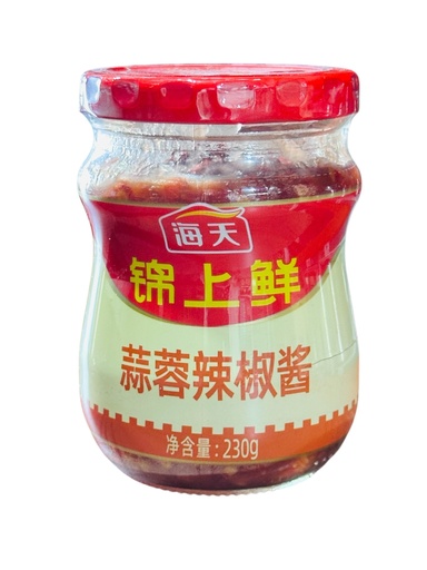 [HTSRLJJ] HT Garlic Chili Sauce 230G  海天锦上鲜蒜蓉辣椒酱