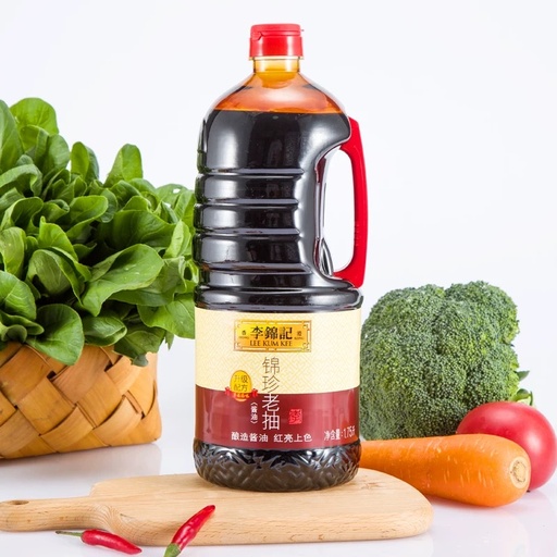 [LKKLC1.75] LKK Dark Soy Sauce 1.75L 李锦记锦珍老抽