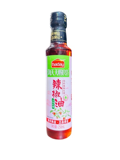 [HTLJY] HT Chili Oil 250ml  海天天赐良谷辣椒油