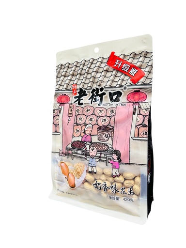 Laojiekou Milk Peanuts 420g 老街口蒜奶香花生